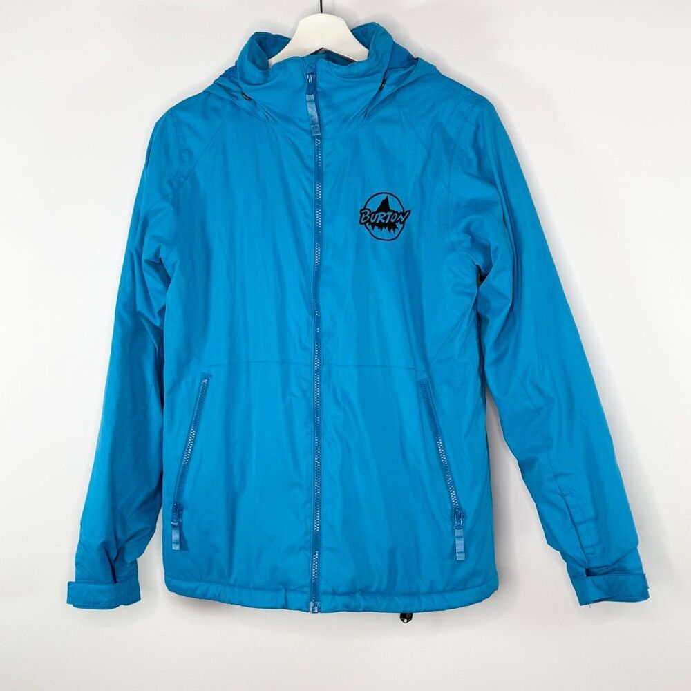 Burton Bright Blue Ski Snowboarding Anorak - US Big Kid Size Large 14/16